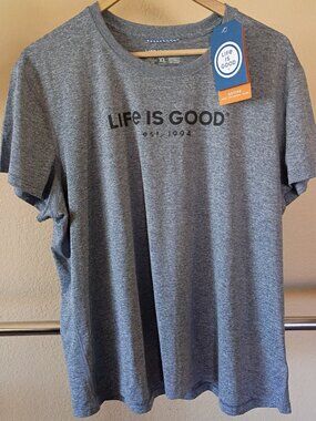 NWT Life is Good ACTIVE Tee Women's XL